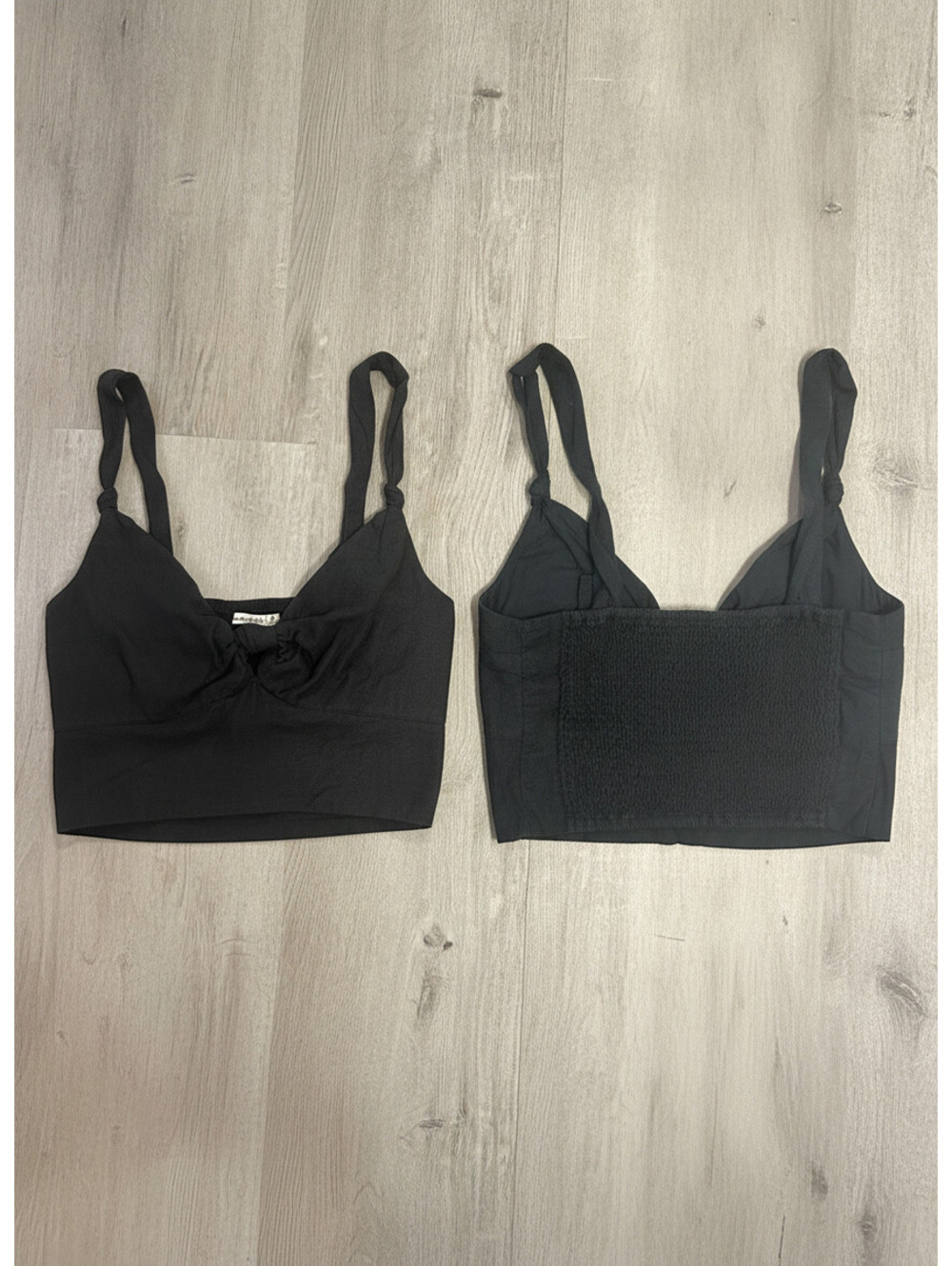 Abercrombie & Fitch Black Crop Top Medium